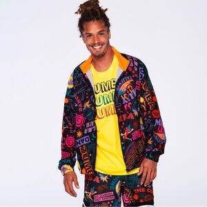 Colorful Zumba Jacket size Small